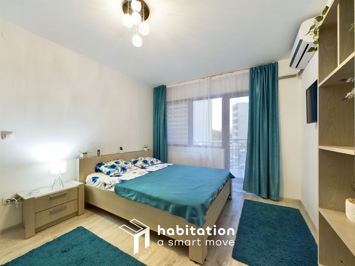Tur virtual 2 camere, modern si vibrant, cu parcare, zona Torontalului - Poză 5