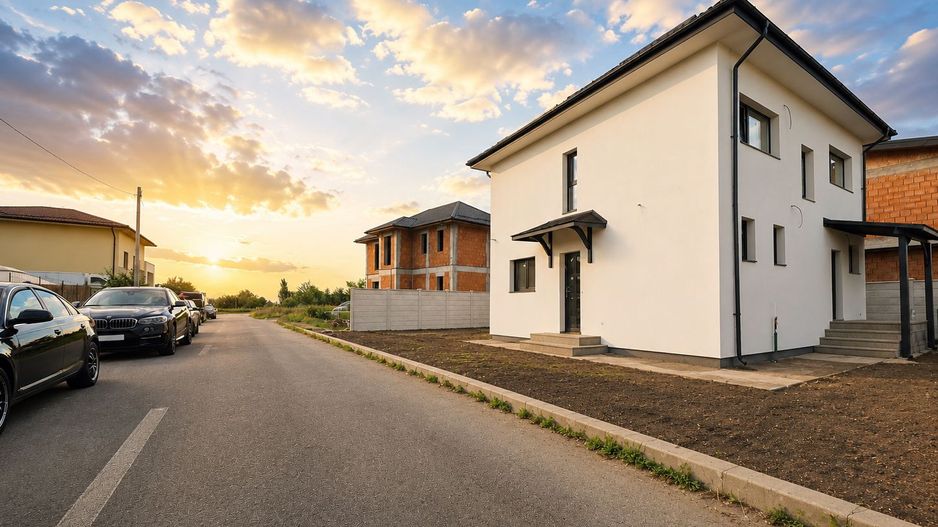 Vilă individuală în Tunari – 5 camere, curte privată - Poză 2