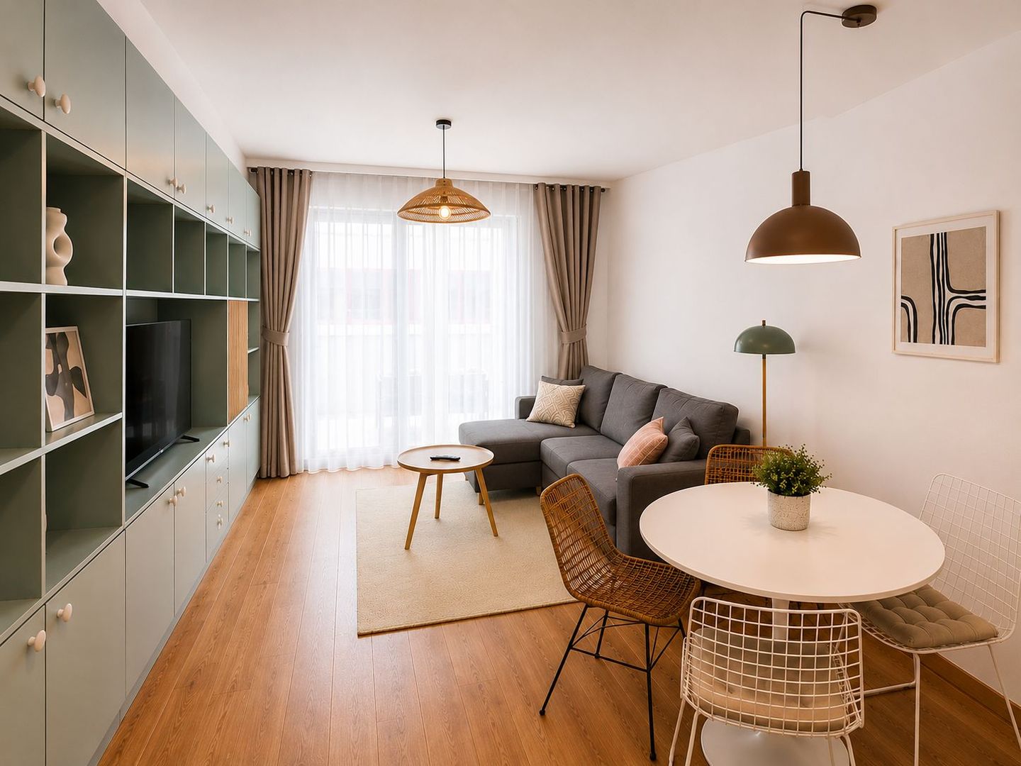 Apartament 2 camere | 65 mp utili + terasă 10 mp | vedere Parcul Verdi - Poză 1