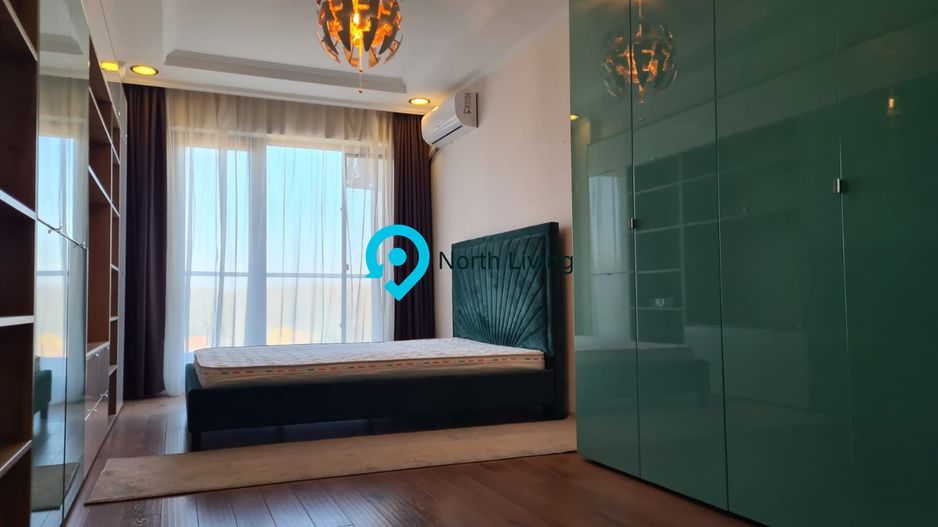 Chirie 3 Camere / Mobilat Nou Modern /  Piscina si Loc de Joaca - Poză 11