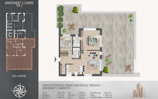 Apartament 3 camere I Larss Residence Th. Pallady I Vanzare - Poză 8