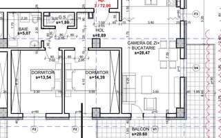 Apartament 3 camere constructie premium! Cu extras de carte funciara! - Poză 3