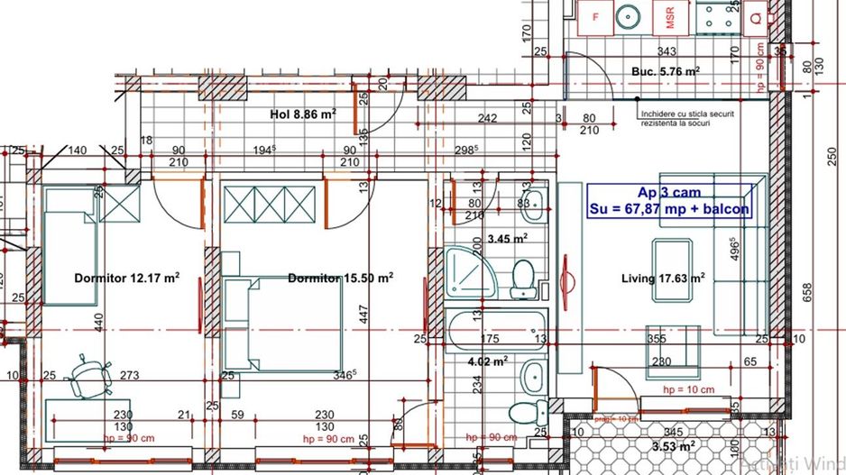 3cam.dec/Dealul Cucului, sec4/zona Mall Grand Arena, parc T.Arghezi - Poză 1