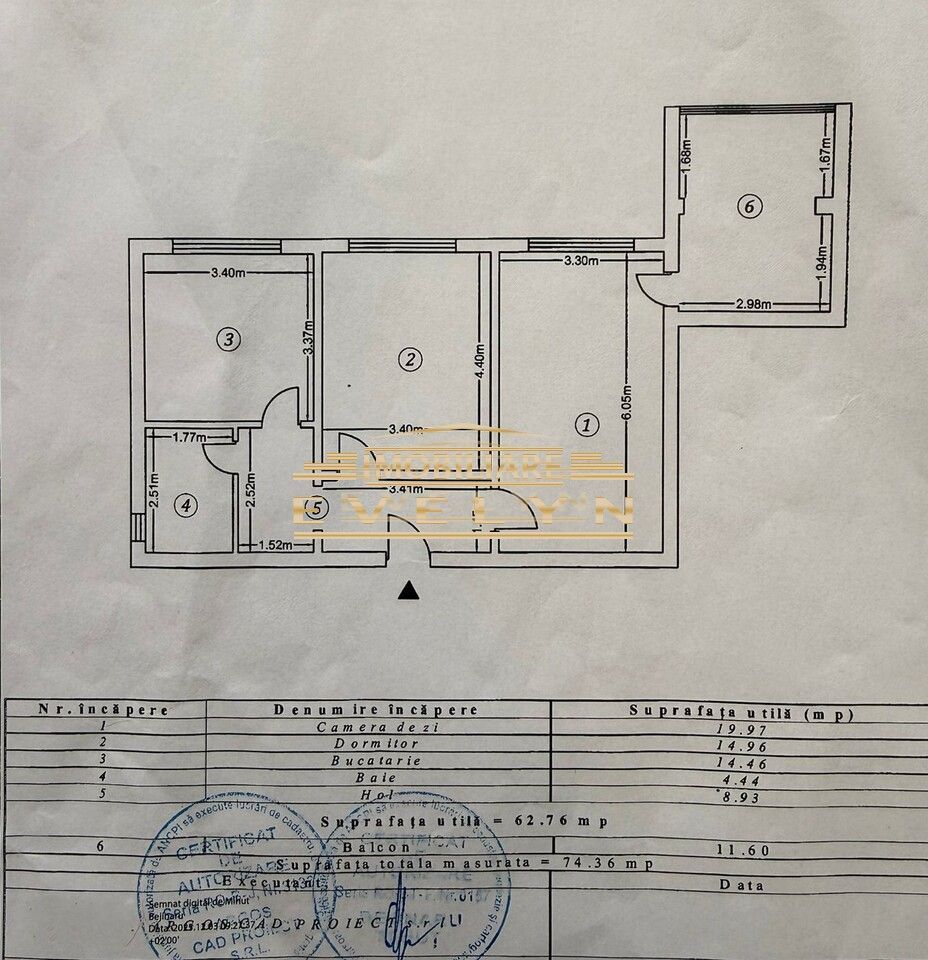 Apartament 2 camere de vânzare – Zona Liceului Electro - Poză 8