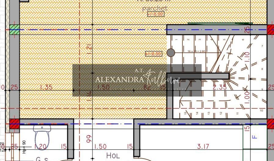 Duplex 4 camere | 120 mp utili | 180 mp curte | P+ET+POD | Floresti - Poză 77