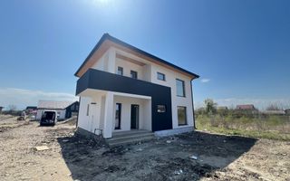 Casa-5 camere-P+1+P-147mp utili-600mp teren-Utilitati-Sanpetru - Poză 3