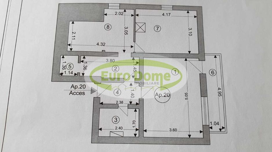 Zona Roata Norocului, apartament cu priveliste deosebita - Poză 17