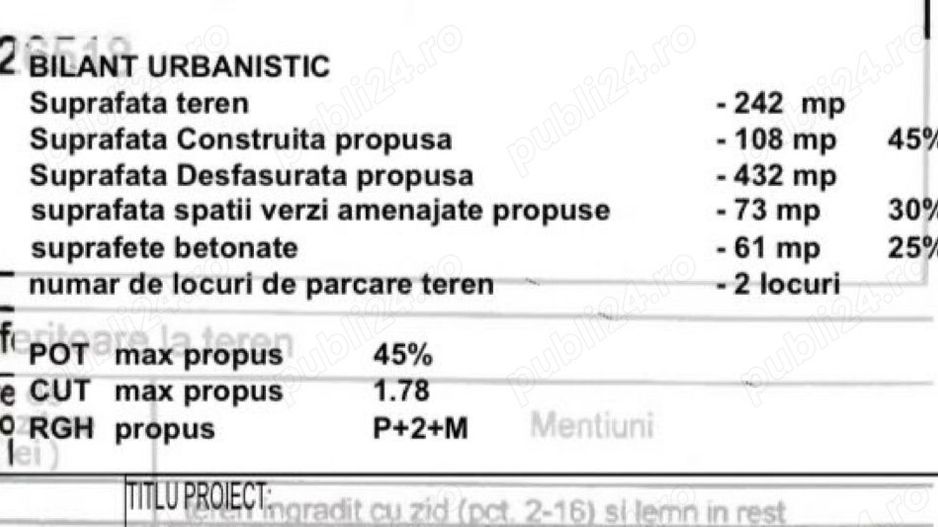 Vand Teren Propietar .Sector 5 Bucuresti - Poză 4