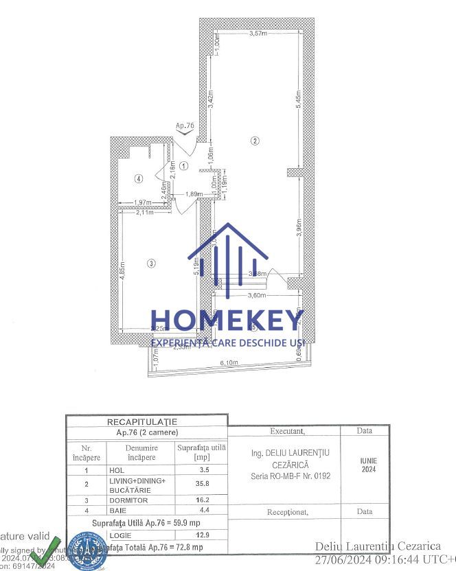 Apartament 2 camere de vanzare in Select Residence, Dristor/Dudesti - Poză 15