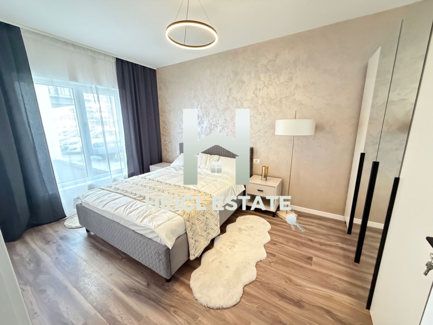 Apartament mobilat cu designer cu 2 camere si gradina in Braytim - Poză 7
