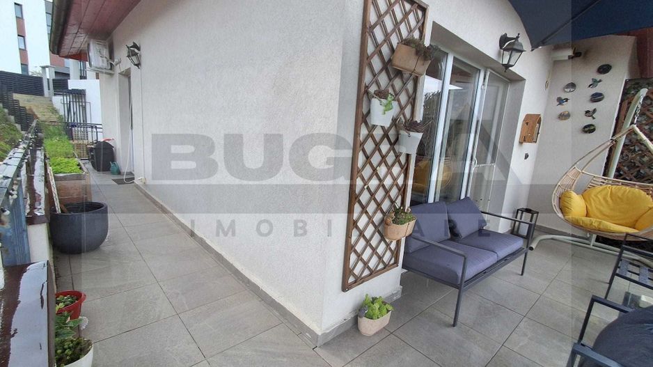Apartament de 2 camere, modern, 48mp, terasa 25mp, zona Cetatea Fetei - Poză 8
