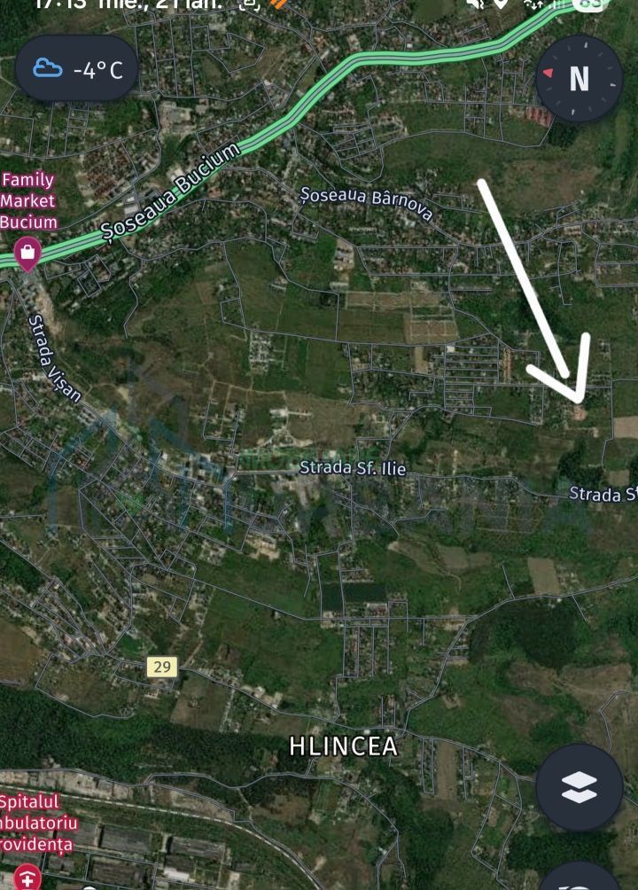 Teren sat Visani, comuna Barnova - Poză 1