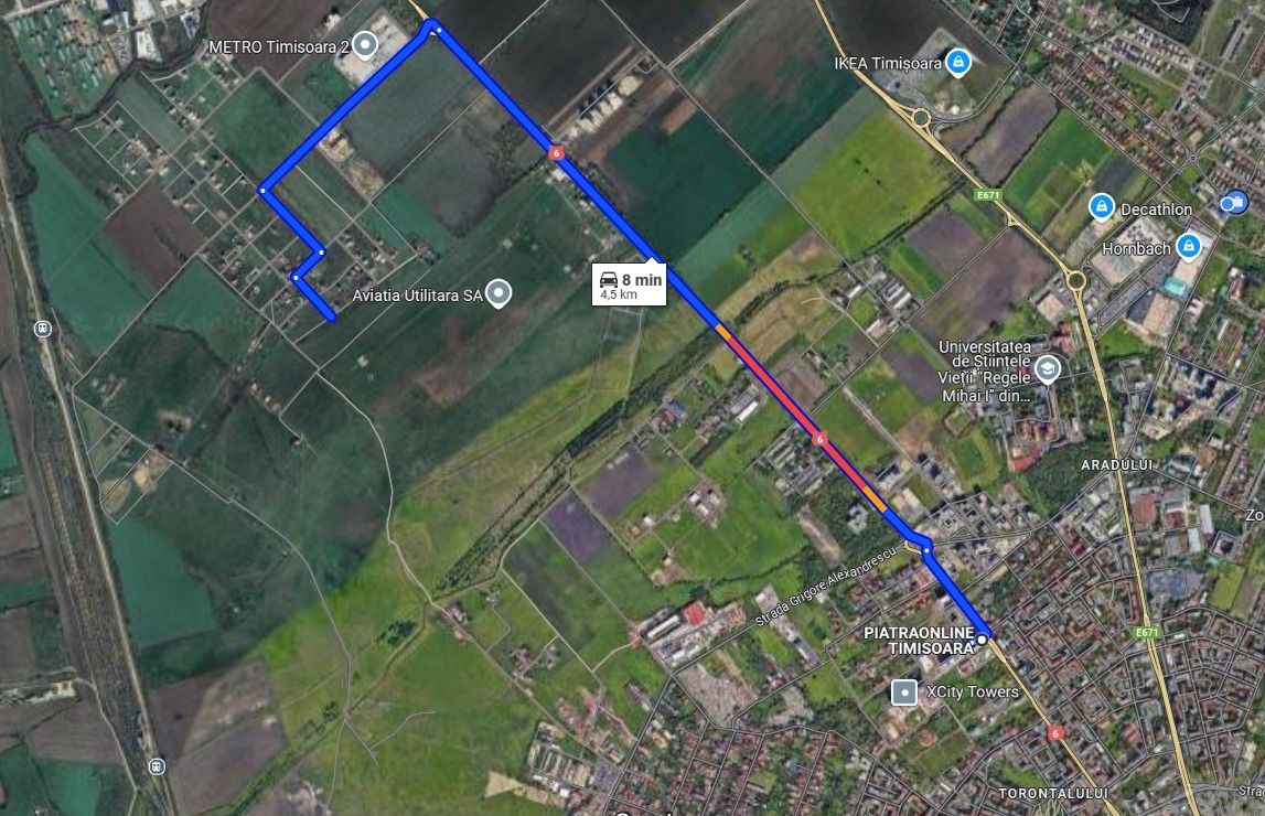 Vand teren in Timisoara, zona de maxim interes - Poză 2