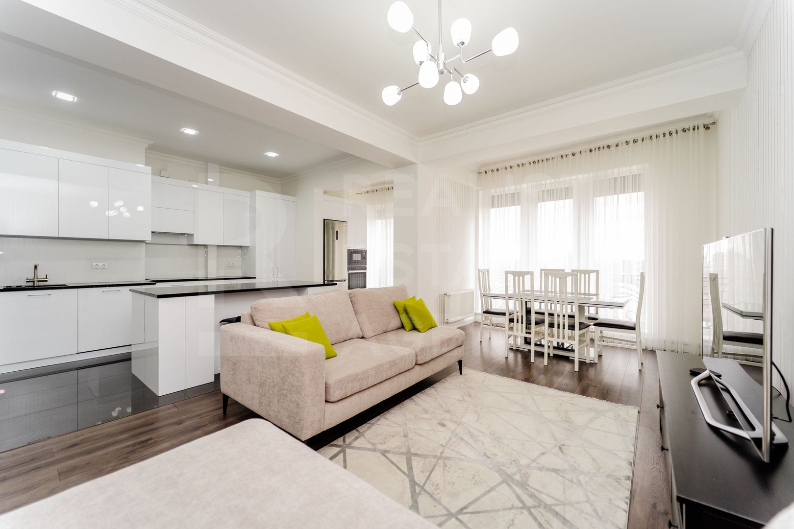 Chirie, apartament, 3 camere, strada Alexandru Bernardazzi, Centru - Poză 3