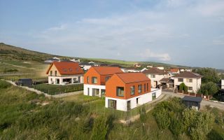 Casa individuala moderna, parcare, teren 260 mp, Chinteni - Poză 1