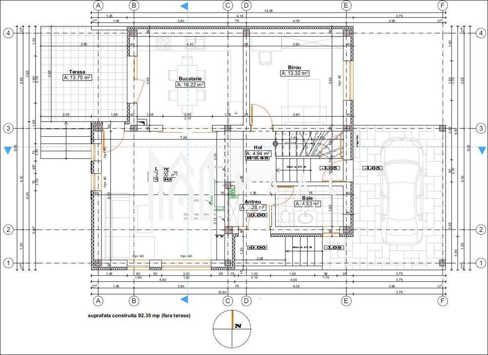 Casa de vanzare | Teren 800 mp | Zona Arhitectilor - Poză 4