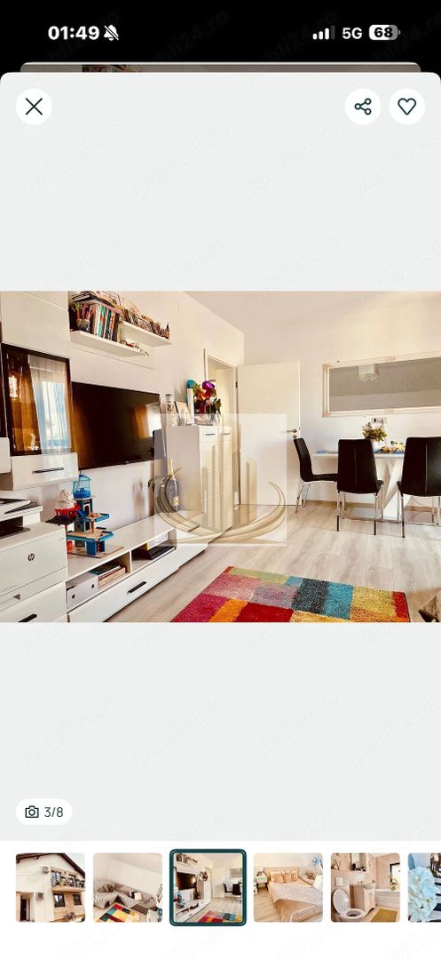 🏡 Apartament cu 2 camere, terasă și loc de parcare | 57 mp utili - Poză 6