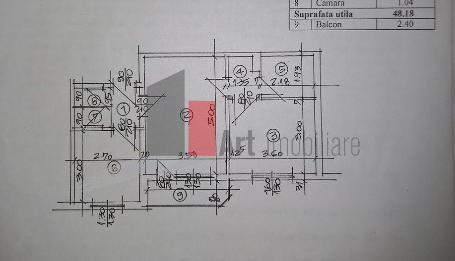 APARTAMENT  2 CAMERE -  MOSILOR , ZECE MESE - Poză 20