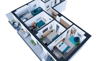 Apartament 4 camere - bloc nou - Cug - Selgros - Poză 2