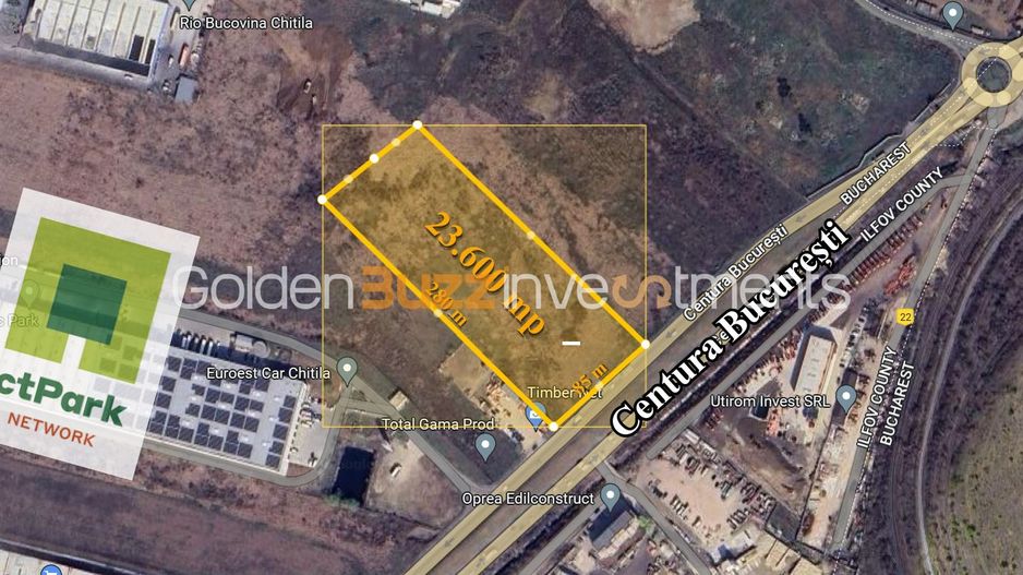 Teren de Vânzare Autorizat – Chitila | 23.600 mp | D: 85 m | - Schiță 4