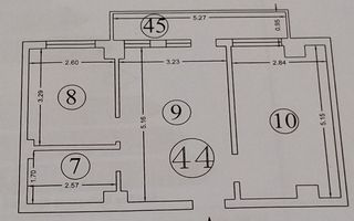 Complex CUG - Apartament 2 camere - 49 mp - 90.000 euro ! - Schiță 8