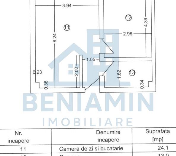 Apartament 2 camere etaj 2 an 2020 -centrala -parcare -Capsunarie - Schiță 10
