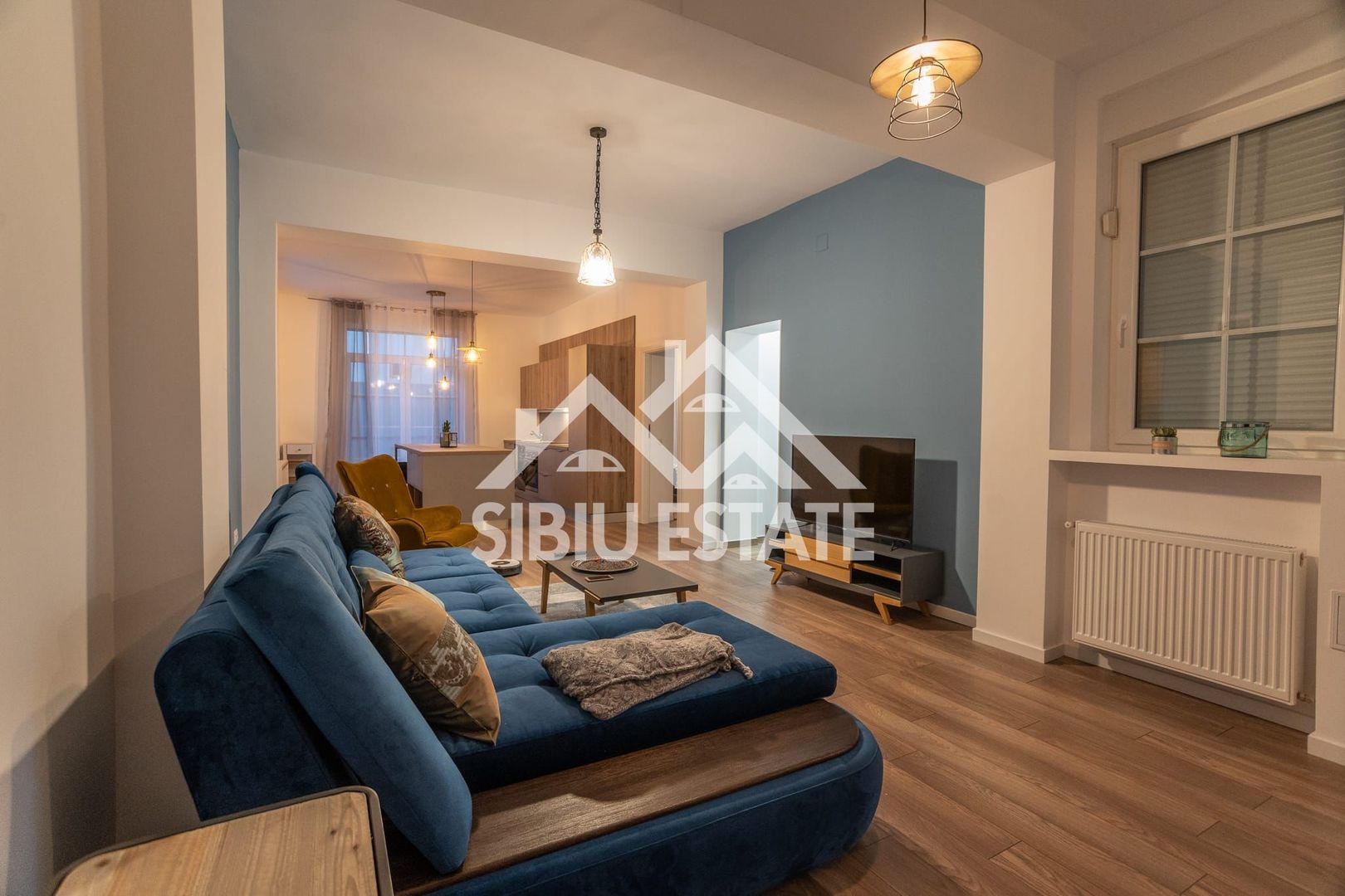 Apartament de inchiriat 3 camere cu grădină-Zona Calea Cisnadiei - Poză 1
