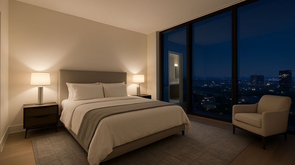 PENTHOUSE PANORAMIC – Etaj 9 | 4 Dormitoare | 5 Băi | Living 103 mp - Poză 5