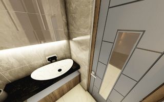 Dezvoltator vinde ap. 2 cam 52 mp Et. 5  An 2023  Comision 0% Mamaia Nord - Poză 13