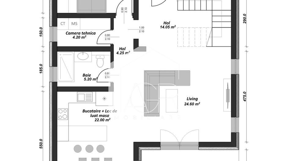 Vila cu 5 camere, P+1E, Paulesti - Poză 4