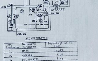 2 camere I Calea Mosilor I bloc 1982 I 57 mp - Poză 8