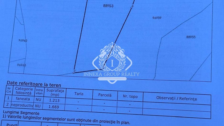 Teren 2.882 mp – oportunitate investitie - Cheile Dâmbovicioarei - Schiță 19