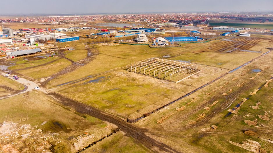 Teren intravilan 6759mp zona industrială Săcălaz - Poză 4