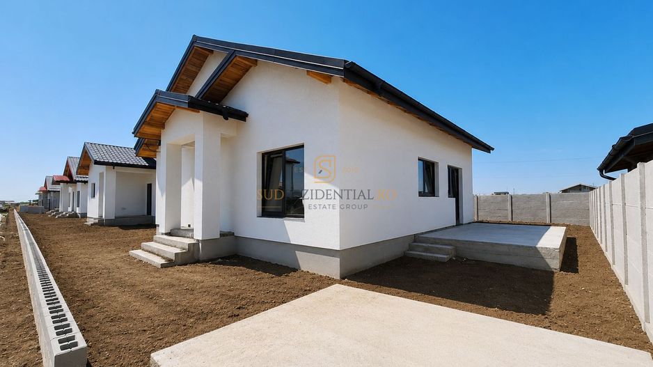 Casa individuala cu 4 camere de vanzare, curte 350 mp, Comuna Berceni - Poză 2