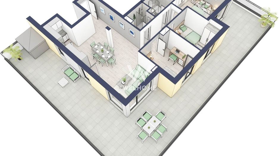 Penthouse terasa 107mp, Sibiu, Turnisor COMISION 0 - Poză 2