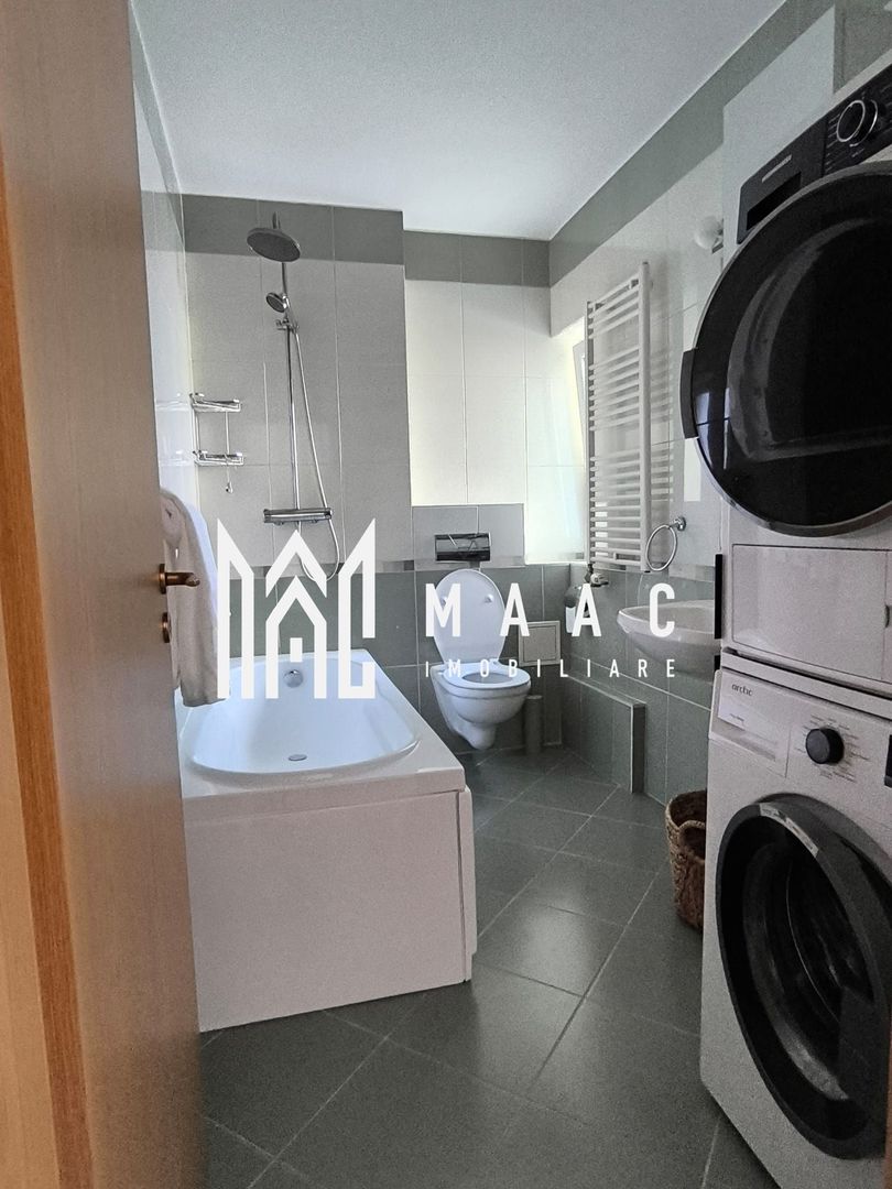 Apartament 2 camere semidecomandat | Ștrand, Sibiu | 70 mp, mobilat - Poză 2
