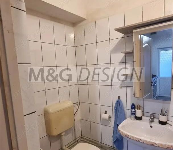 Apartament 1 camera curte comuna cu  centrala - Poză 6