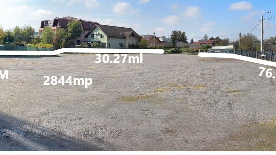 Otopeni intravilan 2.844 mp, colț stradal, deschidere dublă - C.U. - Poză 2