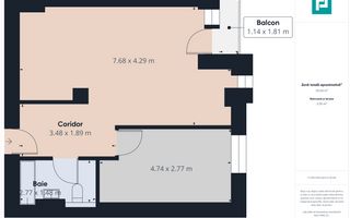 Apartament cu 2 camere,  zona Torontalului - Poză 7