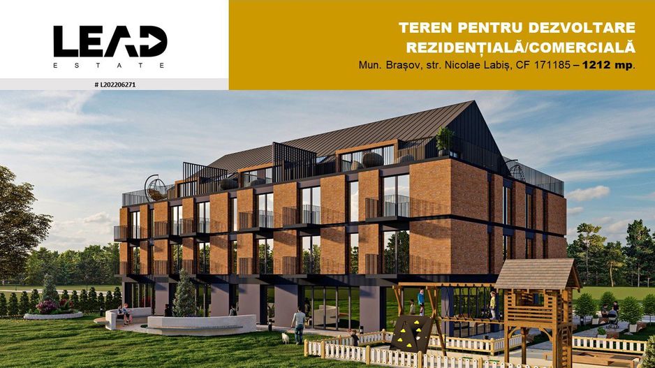 OPORTUNITATE INVESTITIE TEREN LOCUINTE COLECTIVE si SPATII COMERCIALE - Poză 3