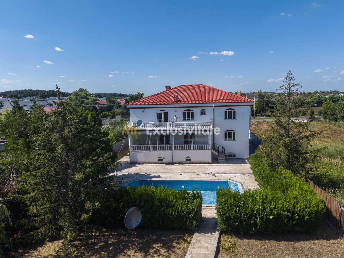 Domeniu privat 5.000 mp, cu reședință de 625 mp și piscină, Corbeanca - Poză 3