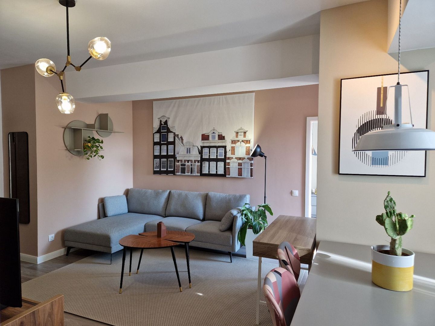 PTA MUNCII - Decebal | Chirie 2 camere bloc nou centrala termica - Poză 1