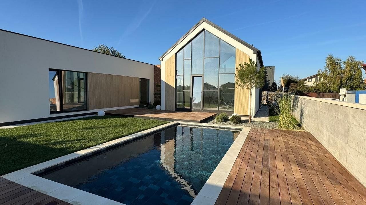 Vila de Lux Parter | Piscina | Arhitectura Deosebita | Finalizat - Poză 1