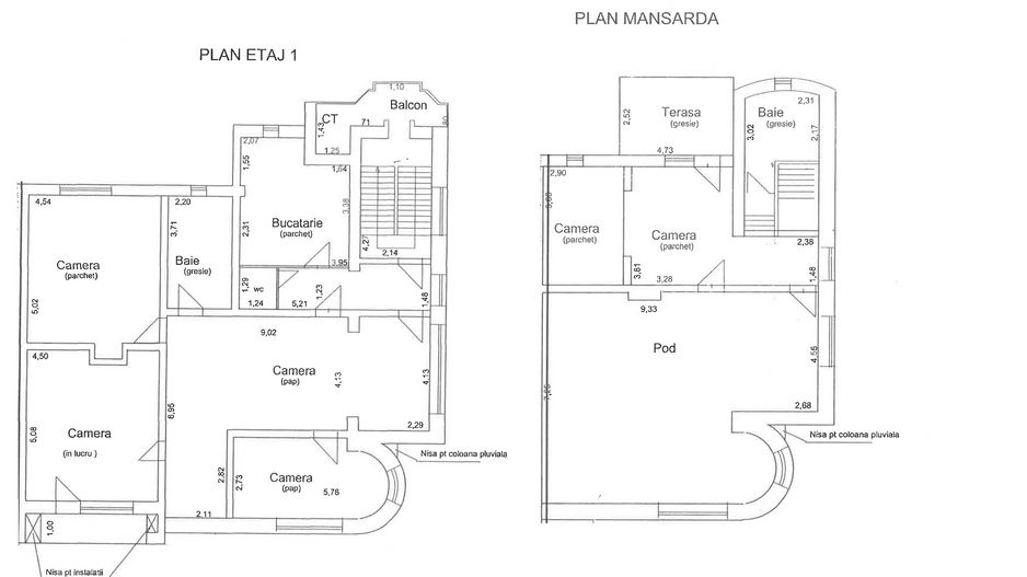 OPORTUNITATE | Apartament la Casa | 160 MP+Pod | Mehala | Comision 0% - Schiță 24