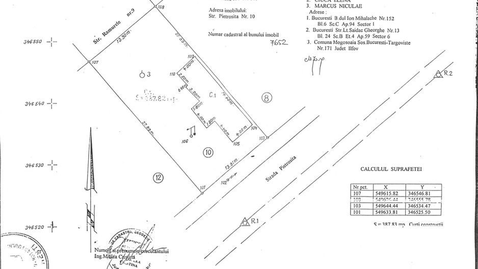 Straulesti - str. Pietrosita nr. 10, Casa demolabila cu teren 388 mp - Poză 12