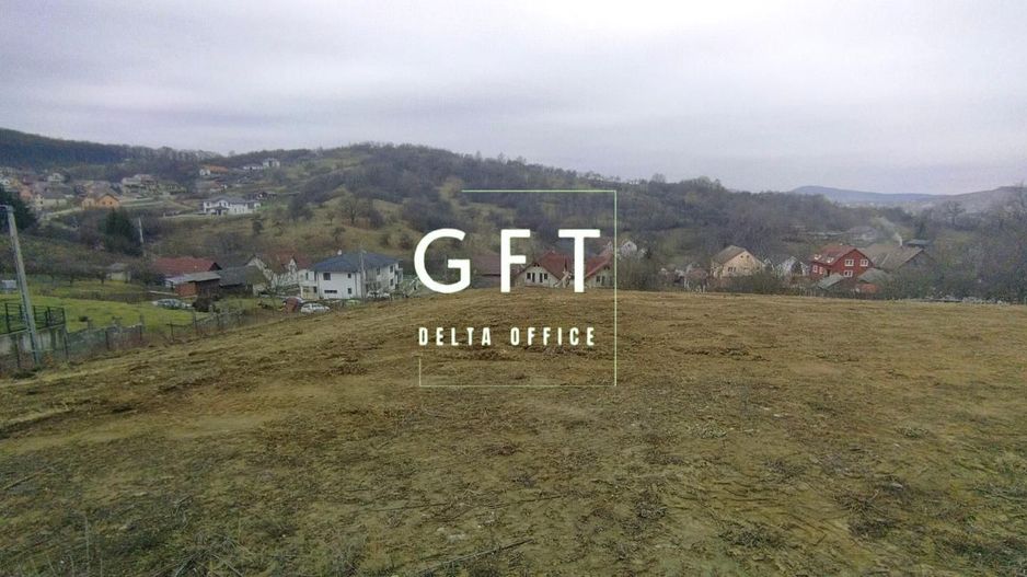 Teren intravilan 1055 mp cu utilitati-ideal casa P+2E-Valea Budacului - Poză 1