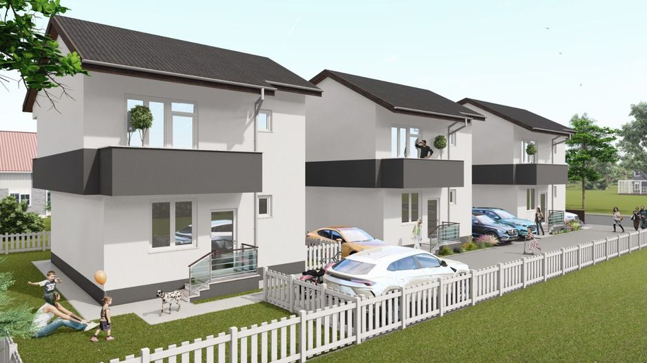 vila ind.+2parcari/112mp utili/115mp curte libera-Leordeni/Spl. Unirii - Poză 17