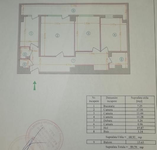 Apartament 3 camere CENTRALA PROPRIE | BLOC REABILITAT | APUSULUI - Poză 16