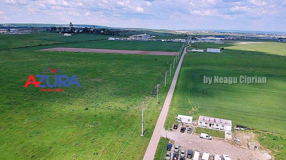 Vanzare  teren industrial, pretabil constructie hale - Poză 1