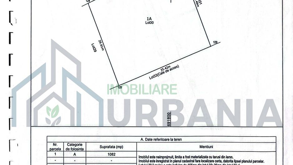 Teren intravilan 1.082 mp în Vânători, comuna Popricani, județul Iași – zonă rezidențială nouă, potențial de investiție - Poză 3